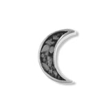 Large Moon Cremation Ashes Element for Glass Locket - Cherished Urns
