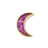 Large Moon Cremation Ashes Element for Glass Locket - Cherished Urns