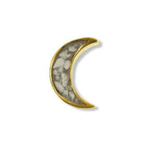 Large Moon Cremation Ashes Element for Glass Locket - Cherished Urns