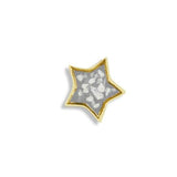 Large Star Cremation Ashes Element for Glass Locket - Cherished Urns