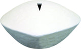 Memento Water-soluble Hand-made Paper Urn in White - Cherished Urns
