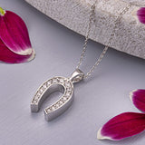 Self-fill Everlasting Love Cremation Ashes Pendant with Crystals - Cherished Urns