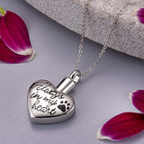 Self-fill Always in my Heart Cremation Ashes Pendant - Cherished Urns