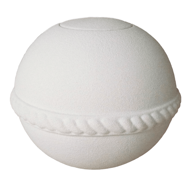 Oceane Round Quartz Water-soluble Urn-Mini - Cherished Urns