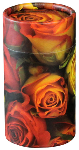 Roses Design Eco-Friendly Scattering Tube - Small - Cherished Urns