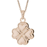 Self-fill Traditional Clover Cremation Ashes Pendant - Cherished Urns