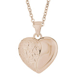 Self-fill Heart Swirl Cremation Ashes Pendant - Cherished Urns