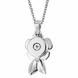 Self-fill Rose Cremation Ashes Pendant - Cherished Urns