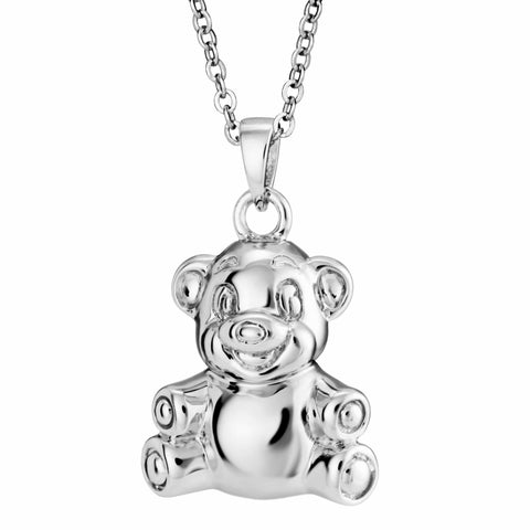 Self-fill Teddy Bear Cremation Ashes Pendant - Cherished Urns