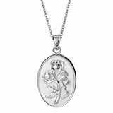 Self-fill Blossoming Rose Cremation Ashes Pendant - Cherished Urns