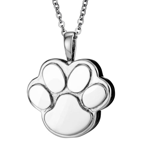Self-fill Paw Forever Cremation Ashes Pendant - Cherished Urns