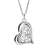 Self Fill Intricate Heart Cremation Ashes Pendant - Cherished Urns