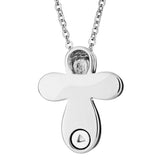 Self-fill Infinite Cross Cremation Ashes Pendant - Cherished Urns