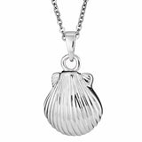 Self-fill Seashell Cremation Ashes Pendant - Cherished Urns