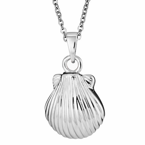 Self-fill Seashell Cremation Ashes Pendant - Cherished Urns