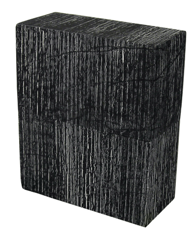 Simplicity Earthurn Biodegradable Urn- Antique Black - Cherished Urns