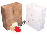 Simplicity Earthurn Biodegradable Urn-Wood-grain - Cherished Urns