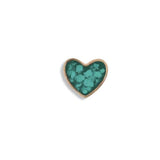 Small Heart Cremation Ashes Element for Glass Locket - Cherished Urns