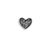 Small Heart Cremation Ashes Element for Glass Locket - Cherished Urns