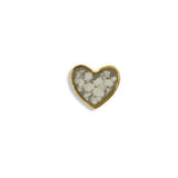 Small Heart Cremation Ashes Element for Glass Locket - Cherished Urns
