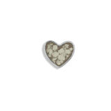 Small Heart Cremation Ashes Element for Glass Locket - Cherished Urns