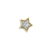 Small Star Cremation Ashes Element for Glass Locket - Cherished Urns