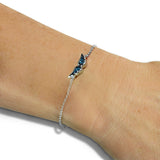 Ladies Angel Wings Memorial Ashes Bracelet - Cherished Urns
