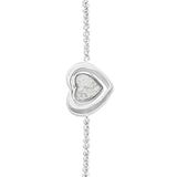 Ladies Valentine Memorial Ashes Bracelet - Cherished Urns