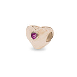 Heart Memorial Ashes Charm Bead - Cherished Urns