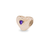 Heart Memorial Ashes Charm Bead - Cherished Urns