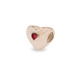Heart Memorial Ashes Charm Bead - Cherished Urns