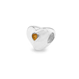 Heart Memorial Ashes Charm Bead - Cherished Urns