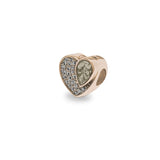 Beloved Memorial Ashes Charm Bead with Fine Crystals - Cherished Urns