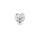 Beloved Memorial Ashes Charm Bead with Fine Crystals - Cherished Urns