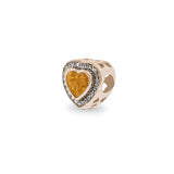 Comfort Memorial Ashes Charm Bead with Fine Crystals - Cherished Urns