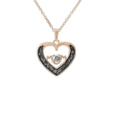 Ladies Mum Memorial Ashes Pendant with Fine Crystal - Cherished Urns