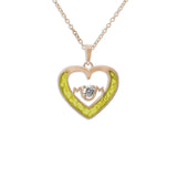 Ladies Mum Memorial Ashes Pendant with Fine Crystal - Cherished Urns