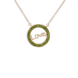 Ladies Love Memorial Ashes Necklace - Cherished Urns