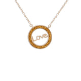 Ladies Love Memorial Ashes Necklace - Cherished Urns