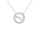 Ladies Love Memorial Ashes Necklace - Cherished Urns