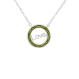 Ladies Love Memorial Ashes Necklace - Cherished Urns