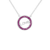 Ladies Love Memorial Ashes Necklace - Cherished Urns