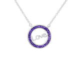 Ladies Love Memorial Ashes Necklace - Cherished Urns