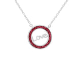 Ladies Love Memorial Ashes Necklace - Cherished Urns