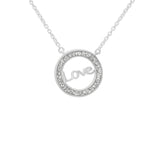 Ladies Love Memorial Ashes Necklace - Cherished Urns