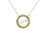 Ladies Love Memorial Ashes Necklace - Cherished Urns