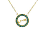Ladies Love Memorial Ashes Necklace - Cherished Urns