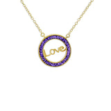 Ladies Love Memorial Ashes Necklace - Cherished Urns