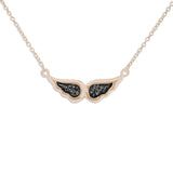 Ladies Angel Wings Memorial Ashes Necklace - Cherished Urns