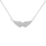 Ladies Angel Wings Memorial Ashes Necklace - Cherished Urns